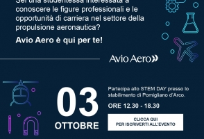 Notizia STEM DAY Avio Aero 3 Ottobre